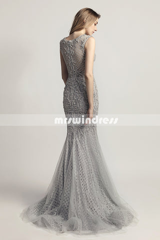 Simple Prom Dresses,Vintage Prom Gowns,Long Evening Dress, Evening dresses,LX445