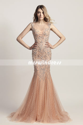 Simple Prom Dresses,Vintage Prom Gowns,Long Evening Dress, Evening dresses,LX445