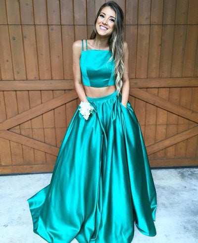 Gorgeous Prom Dresses,A-line Prom Dress,Two Pieces Prom Dress,High Quality Prom Dress,Cheap Prom Dress,PD0051