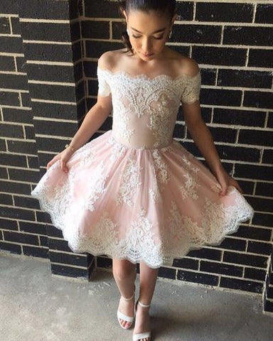 Cute Homecoming Dress,Off-shoulder Homecoming Dresses,A-line Homecoming Dress,Sweetheart Homecoming Dresses,PD00115