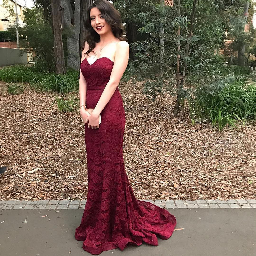 Strapless Bridesmaid Dresses,Mermaid Bridesmaid Dress,Sleeveless Bridesmaid Dress,Cheap Bridesmaid Dresses,Lace Bridesmaid Dress,PD00116