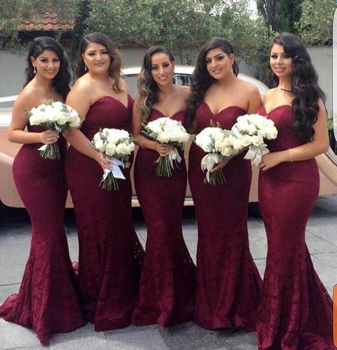 Strapless Bridesmaid Dresses,Mermaid Bridesmaid Dress,Sleeveless Bridesmaid Dress,Cheap Bridesmaid Dresses,Lace Bridesmaid Dress,PD00116