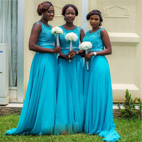 blue bridesmaid dress,long bridesmaid dress,elegant bridesmaid dress,new bridesmaid dress,BD1629