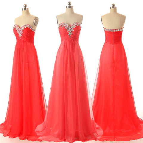 long prom dress,charming Prom Dress,red prom dress,formal party dress,BD1275