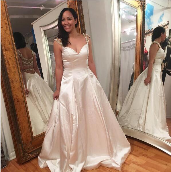 Long Prom Dress A-line Beading Prom Dress Evening Dress,PD4558720