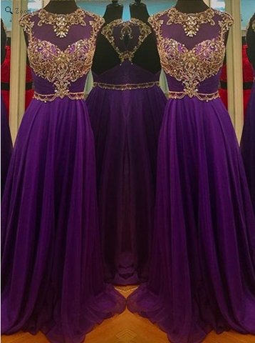 purple Prom Dresses,long prom Prom,charming Prom Dress,backless Prom Dress,BD1102