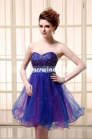 Simple Prom Dresses,Vintage Prom Gowns,Short Evening Dress, Homecoming Dresses,SD101