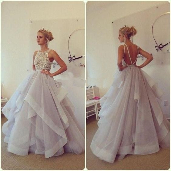 Backless Prom Dresses,Gorgeous Prom Dress,Cheap Prom Dresses,Sleeveless Prom Dress,Sweetheart Prom Dress,PD0094