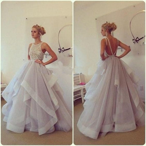 Backless Prom Dresses,Gorgeous Prom Dress,Cheap Prom Dresses,Sleeveless Prom Dress,Sweetheart Prom Dress,PD0094