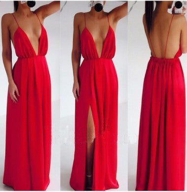 red Prom Dresses,Dresses For Prom,sexy Prom Dress,long Prom Dress,BD893