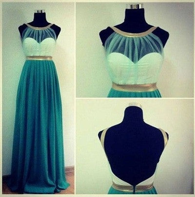 long prom Dress,cheap Prom Dress,blue prom dress,evening prom dress,BD666